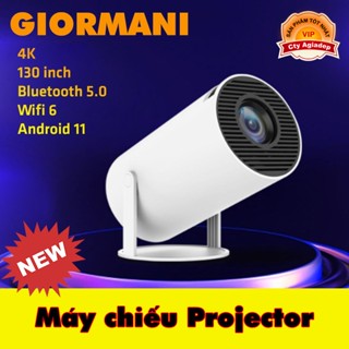Máy chiếu Projector GIORMANI Y300 sắc nét cho văn phòng cafe bóng đá - Dạng ống phóng