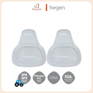 Nắp đậy núm ti bình sữa cho bé Hegen PPSU, Nắp núm ty chống bụi trong suốt - Monnie Kids