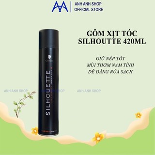 Gôm xịt tóc silhouette 400ml