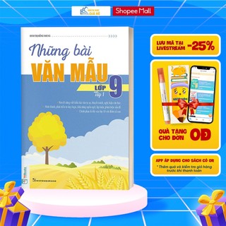 Sách - Những Bài Văn Mẫu Lớp 9 - Tập 1