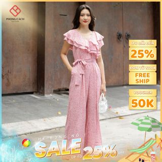 Jumpsuit dự tiệc thiết kế sang trọng SJ1247 - Phong Cách SAIGON