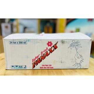 Thùng 24 lon nước tăng lực sâm ngọc linh Super Drink Panaxx 190ml