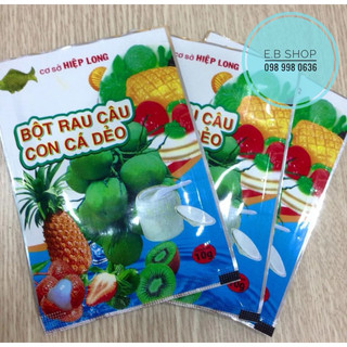 Bột làm thạch dẻo Bột thạch hiệu Con cá dẻo 10gr