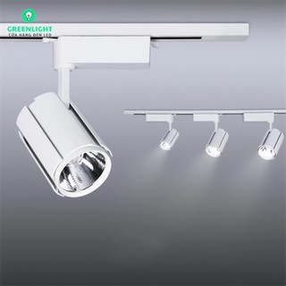 Đèn LED Rọi Ray chiếu điểm 20W xoay chỉnh góc chiếu 60-120 độ, đèn spotlight lắp thanh ray bảo hành 2 năm
