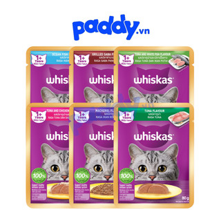 Pate Whiskas Adult Mèo Trưởng Thành 80g