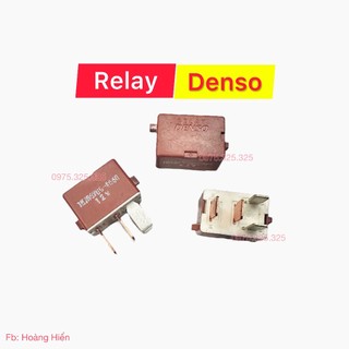 Relay 4 chân denso nâu - lùn, chất lượng như nais bosch mitsuba omron seido rờ le rơ chân chống nước 12v tn156700-4660