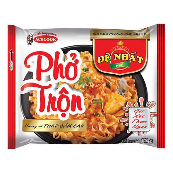 5 gói Phở Trộn Đệ Nhất Acecook các vị