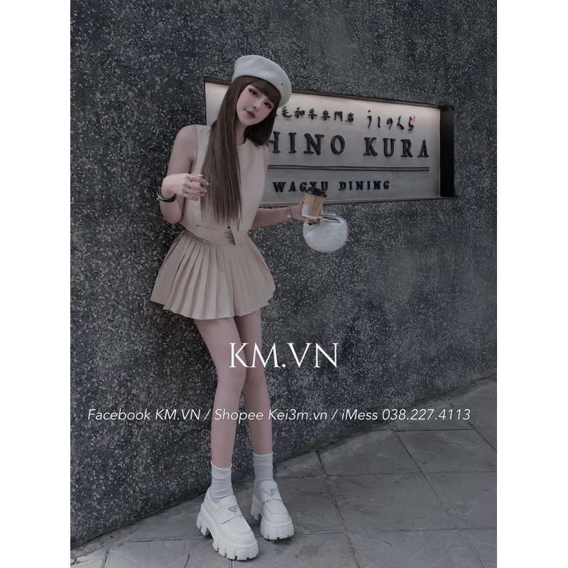 (Ảnh thật - có sẵn) Giày độn đế Prada MPB
