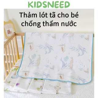 Tấm lót chống thấm cho bé, thảm lót cho bé, tấm lót cho bé sơ sinh - Kidsneed
