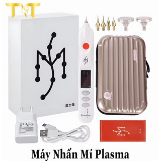 Máy Nhấn Mí Đốt Nốt Ruồi Mụn Thịt Nám Tàn Plasma (tặng 1 tê tuyp, 1 gel sẹo )