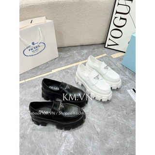 (Ảnh thật - có sẵn) Giày độn đế Prada MPB