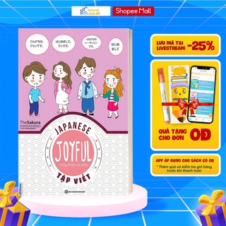 Sách - Joyful Japanese - Tiếng Nhật Vui Nhộn Phần Tập Viết