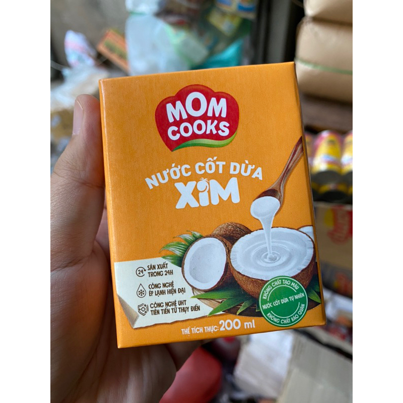 Nước Cốt Dừa XIM - Mom Cooks 200ml
