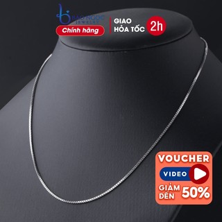 Dây chuyền bạc nam nữ S925 phong cách đơn giản thời trang - DC05 - Bảo Ngọc Jewelry