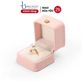Hộp đựng nhẫn chất liệu da PU cao cấp sang trọng - Bảo Ngọc Jewelry