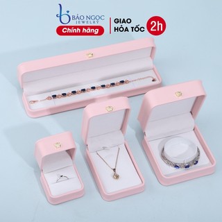 Hộp đựng trang sức da PU cao cấp sang trọng - Bảo Ngọc Jewelry