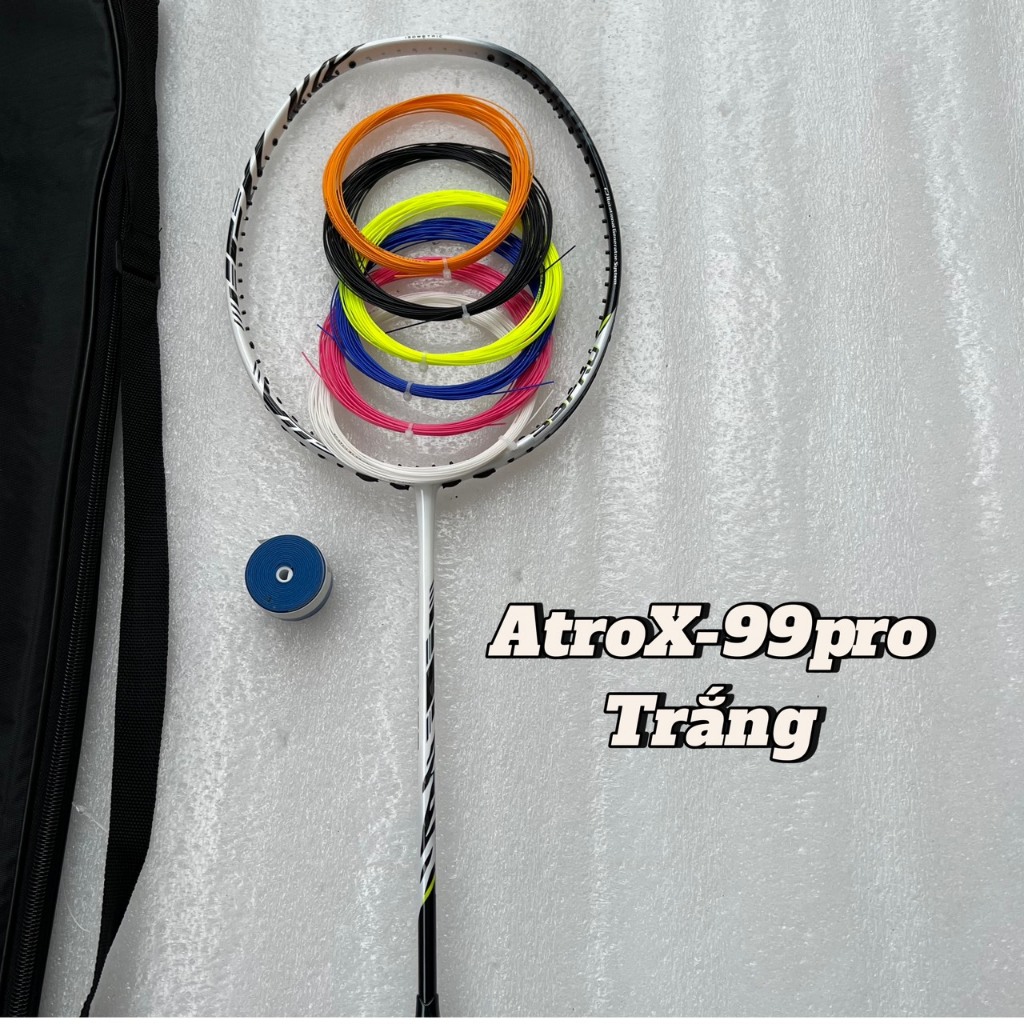 Vợt Cầu Lông Cacbon 31LBS Căng Sẵn BG65Ti 11 Kg - Tem 7 Màu -