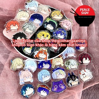 Giá đỡ điện thoại game GENSHIN IMPACT ver FACE CHIBI mica acrylic griptok pop nahida scaramouche xiao zhongli kazuha