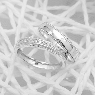 Nhẫn đôi bạc đẹp _Moon Jewel