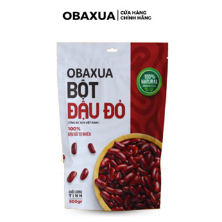 Bột Đậu Đỏ Obaxua 1Kg - Dùng dưỡng trắng toàn thân, mặt nạ dưỡng da giúp da trắng mịn da