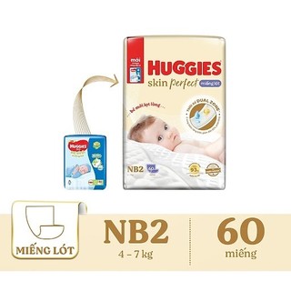 Miếng lót Huggies Skin Perfect Newborn 2 - 60m