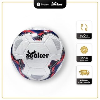 Quả bóng đá size 5 zocker denver zk5-d2305, da pu cao cấp, siêu bền, không bai màu