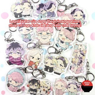 Móc khóa TOKYO REVENGERS ver TAI MÈO LÙN Kịch Trường Của Takemichi anime chibi mica trong acrylic xinh xắn keychain