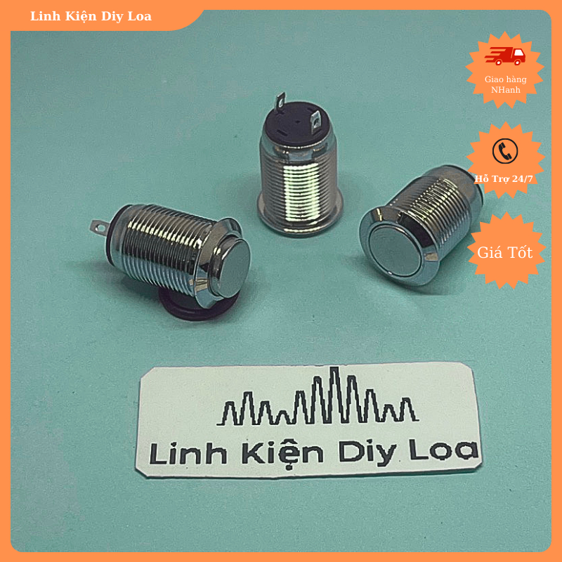 công tắc nhấn nhả 12mm