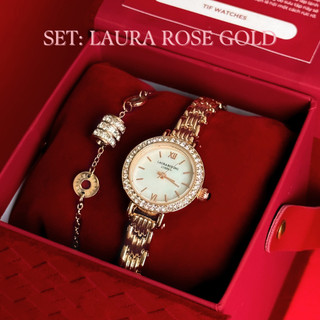 Bộ Quà Tặng Đồng Hồ Đeo Tay CELINA Tif Watches Thời Trang Sang Trọng Ý Nghĩa Quà Sinh Nhật, 8/3, 20/10, Valentine