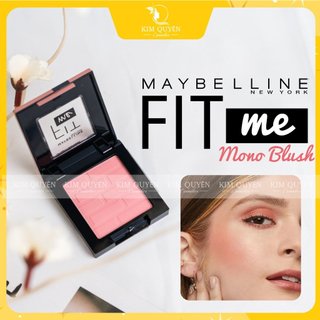 Phấn má hồng mịn lì chuẩn màu maybelline fit me #30 fierce 4,5gr