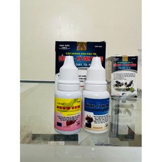 bộ đầu đen-kí sinh trùng gà đá 10ml