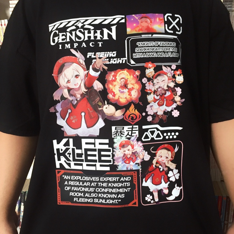 Áo phông Genshin Impact: Klee Maximum 100% Cotton Nam / Nữ  by The Runaway