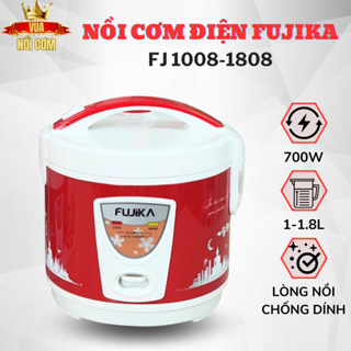 Nồi cơm điện Fujika FJ 1808 chính hãng dung tích 1.8L công suất 700W siêu