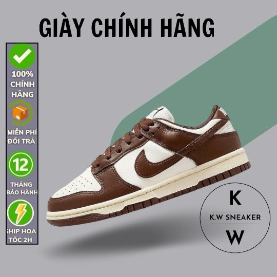 (Chính Hãng) Giày Nike Dunk Low Cacao Wow DD1503-124