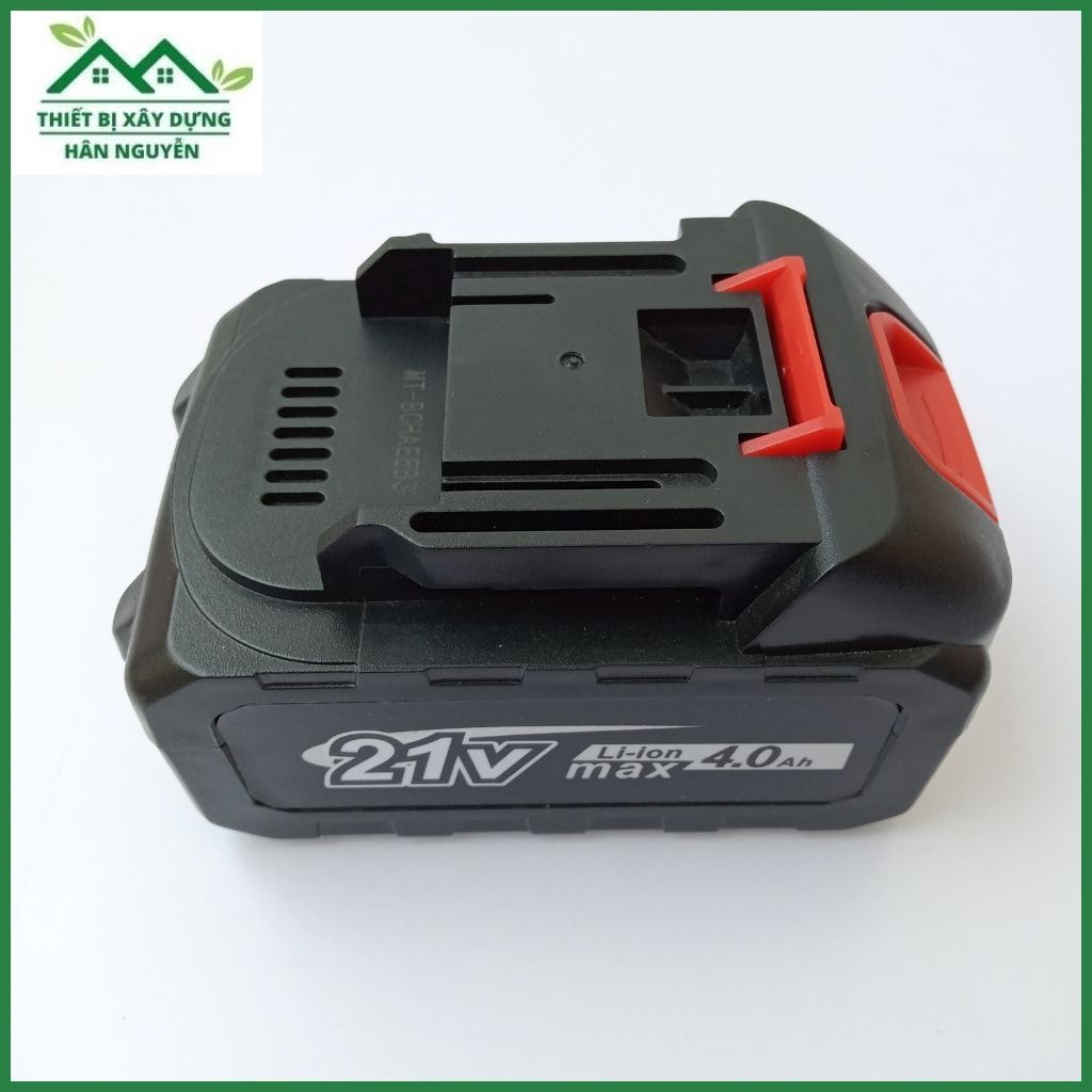 Pin máy khoan 10 cell 21V 4.0Ah Li-ion,có đèn báo mức pin