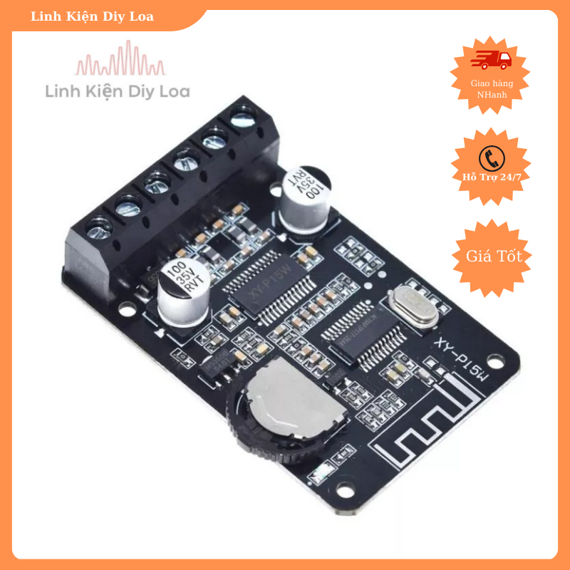 Mạch khuếch đại âm thanh xy p15w tiếng khởi động nhỏ