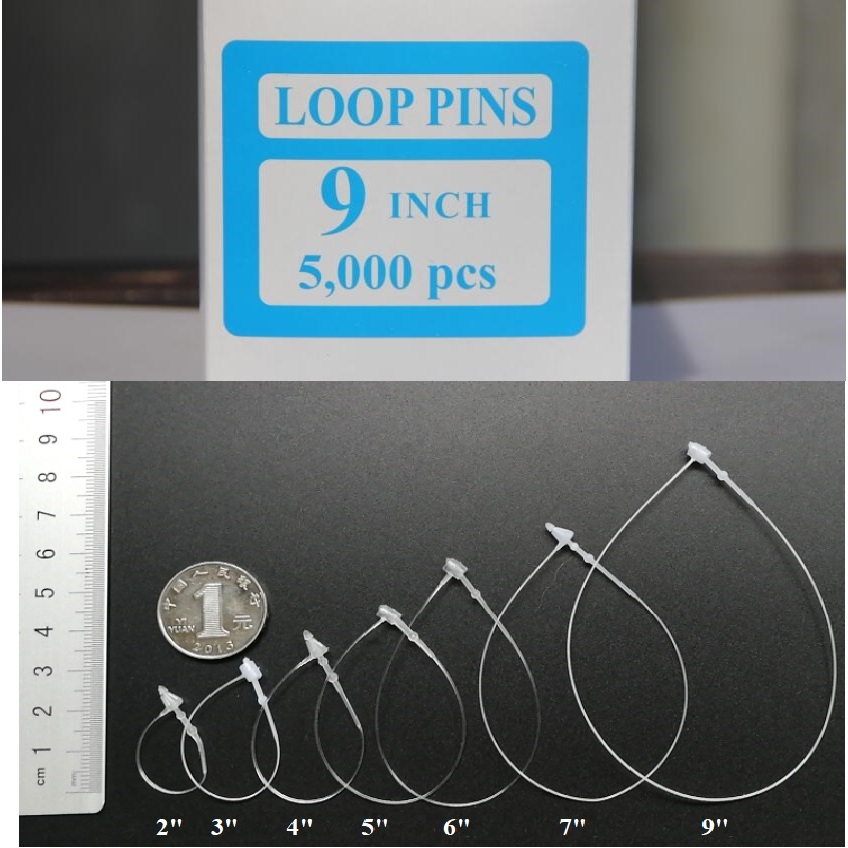 [HỘP 5.000 SỢI] Ti Xỏ Size Từ 9 inch  - Dây treo mác