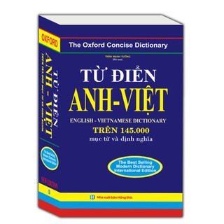 Sách - từ điển anh - việt trên 145.000 mục từ và định nghĩa