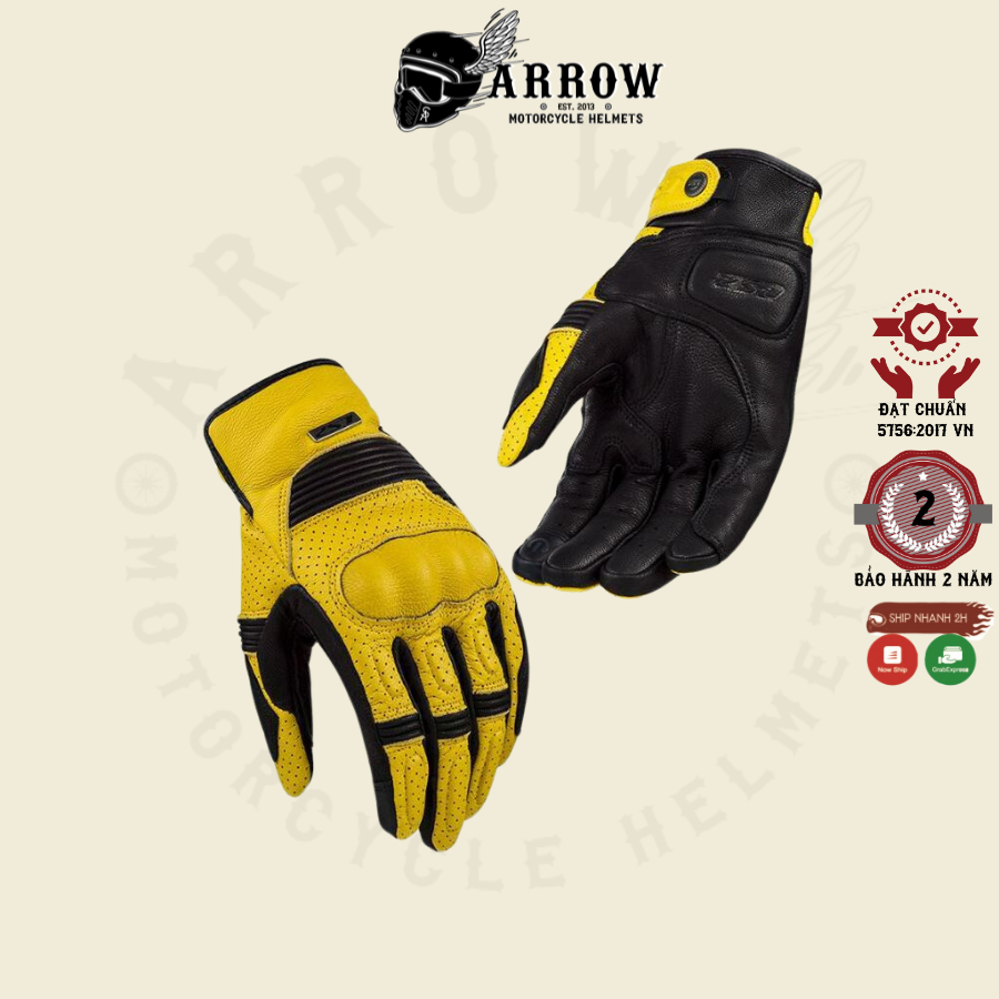 Găng Tay Bảo Hộ Lái Moto, Xe Máy LS2 Duster Man Arrow shop