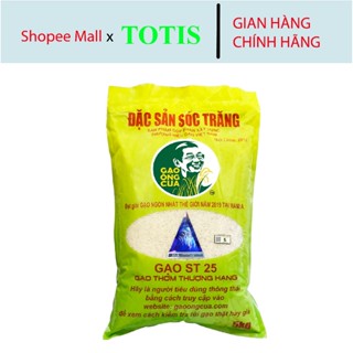 Gạo St25 Gạo Ông Cua dẻo mềm bao 5kg