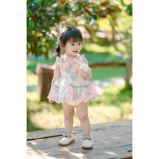 Set đôi mẹ bé màu pastel