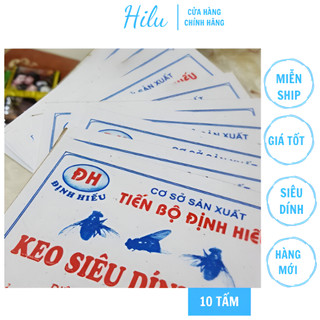 Combo 10 tấm keo dính ruồi siêu dính