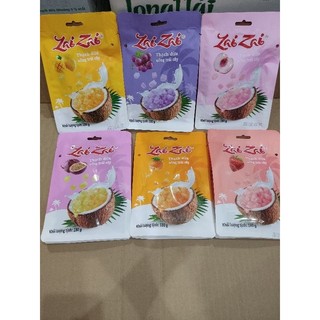 Thạch dừa uống trái cây zai zai đức hạnh túi 180g