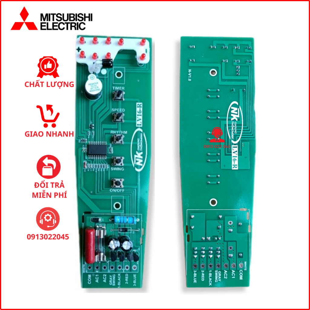 Mạch quạt MITSUBISHI các loại.