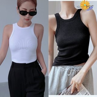 Áo ba lỗ dáng dài chất thun gân dày mềm mịn , áo hai dây ba lỗ ngược form ôm dài rasun