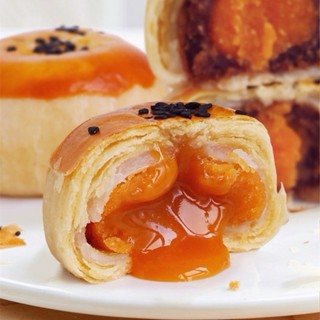 [Bánh thượng hạng] Bánh trứng muối ngàn lớp siêu ngon ăn vặt, Combo 6 cái và 12 cái