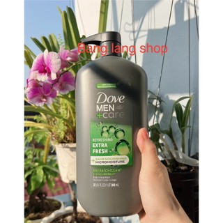 Sữa tắm và rửa mặt dành cho nam 946ml-USA