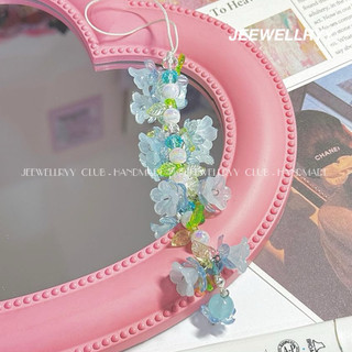 |JEEWELLRYY| Móc điện thoại, móc khoá dàn hoa dễ thương handmade