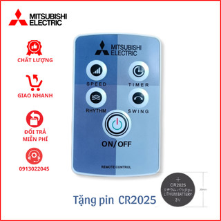 Remote quạt Mitsubishi .