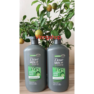 Sữa tắm và rửa mặt  Men + Care Extra Fresh 946ml